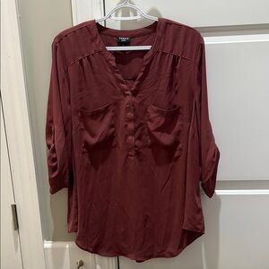 Torrid Rich Maroon Blouse